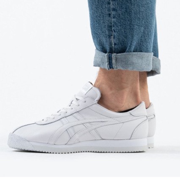 Onitsuka Tiger by Asics Shoes - Onitsuka Tiger Corsair White Leather Sneaker New